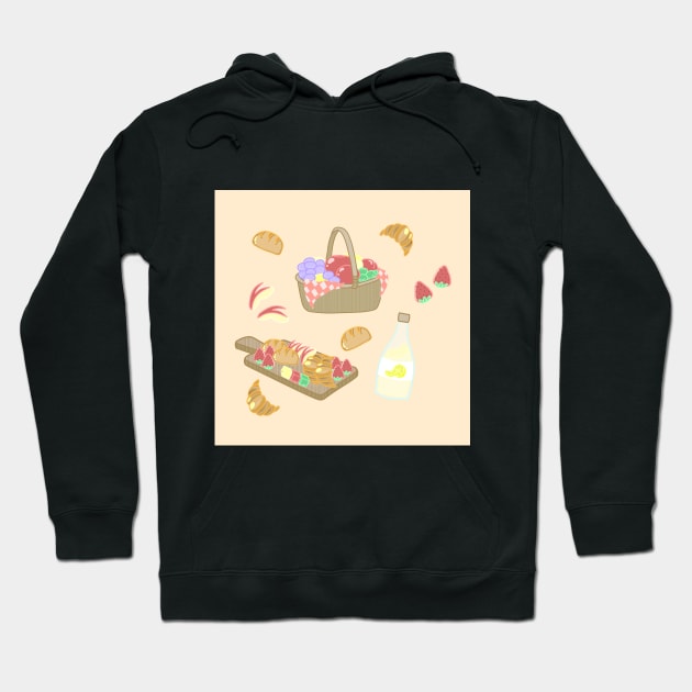 Picnic Day Hoodie by CITROPICALL